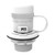Flushmaster Flush Port Quick Connect f\/Mercury - White [SM-FMQCMW]