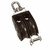 Barton Size 2 35mm Plain Bearing Pulley Block Double Swivel  Becket [N02231]