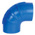 Trident Marine 5" ID 90 Degree Blue Silicon Wet Exhaust Elbow [290V5000-S\/S]