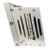 Bob's Machine 10" Setback Action Series Hydraulic Jack Plate - Silver [100-111000-NOPC-NOSPN-NG]
