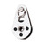 Ronstan Wire Block w\/Removable Clevis Pin Head - Nylatron Sheave - 25mm (1") Sheave Diameter [RF418C]