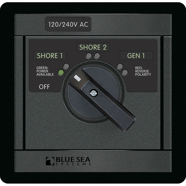Bue Sea 120\/240v AC Rotary 65A Off + 3 Sources [1488]