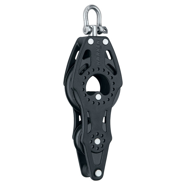 Harken 57mm Carbo Air Fiddle Block w\/Swivel  Becket [2622]