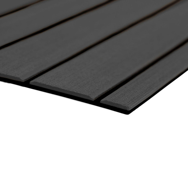 SeaDek 40" x 80" 6mm Teak Full Sheet - Brushed Texture - Dark Grey\/Black (1016mm x 2032mm x 6mm) [32279-80067]