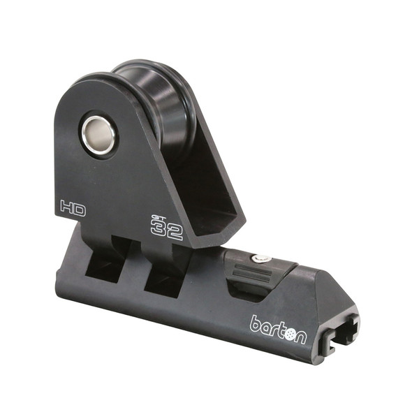 Barton 32mm HD Pin Genoa Car Heavy Duty w\/Plunger Stop - Black [32101HDB]