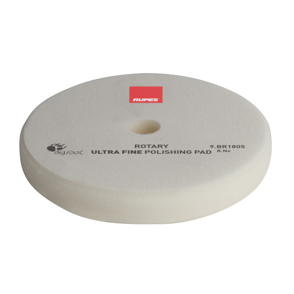 RUPES Rotary Ultra-Fine Polishing Foam Pad 155\/160mm - White [9.BR180S]