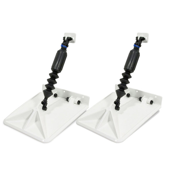Smart Tabs SX Trim Tabs by Lectrotab 9.5 x 10 f\/18'-20 Boat w\/150 - 240HP - White [SXW9510-80]