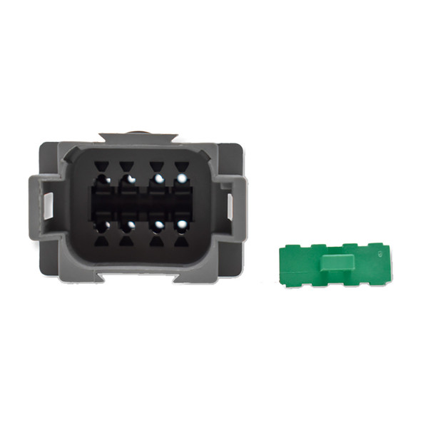 Bluewater 8 Position Male Deutsch Connector w\/Wedge Lock [DT04-8P]