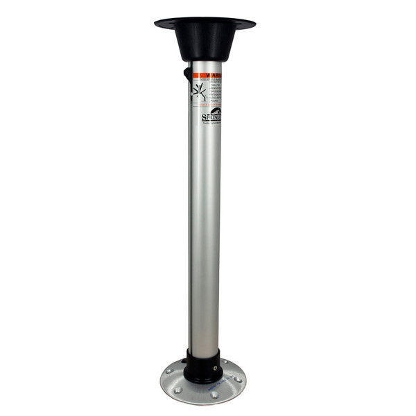 Springfield 2-3\/8" Thread-Lock Uni-Lock Table Pedestal Package - 27" [1690727-SL]