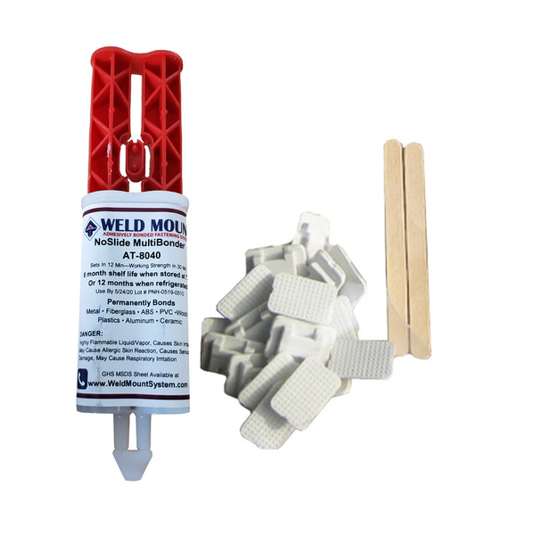 Weld Mount Retail Wire Tie Kit w\/AT-8040 Adhesive [1050]