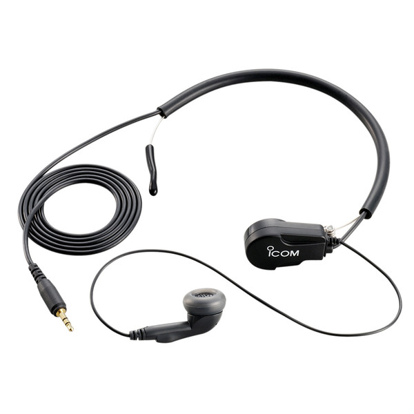 Icom Earphone w\/Throat Mic Headset f\/IC-M72, IC-M88  IC-GM1600 [HS97]