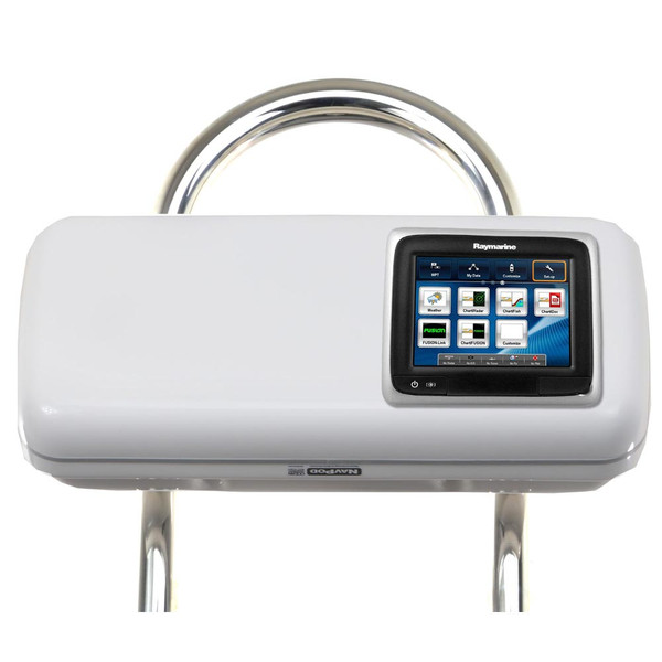 NavPod GP1507 SystemPod Pre-Cut f\/Raymarine a65\/a67\/a68 w\/Space On The Left f\/9.5" Wide Guard [GP1507]