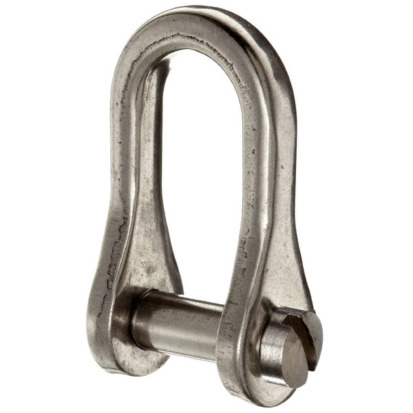 Ronstan Standard Dee Slotted Pin Shackle - 5\/32" Pin - 5\/8"L x 3\/8"W [RF615]