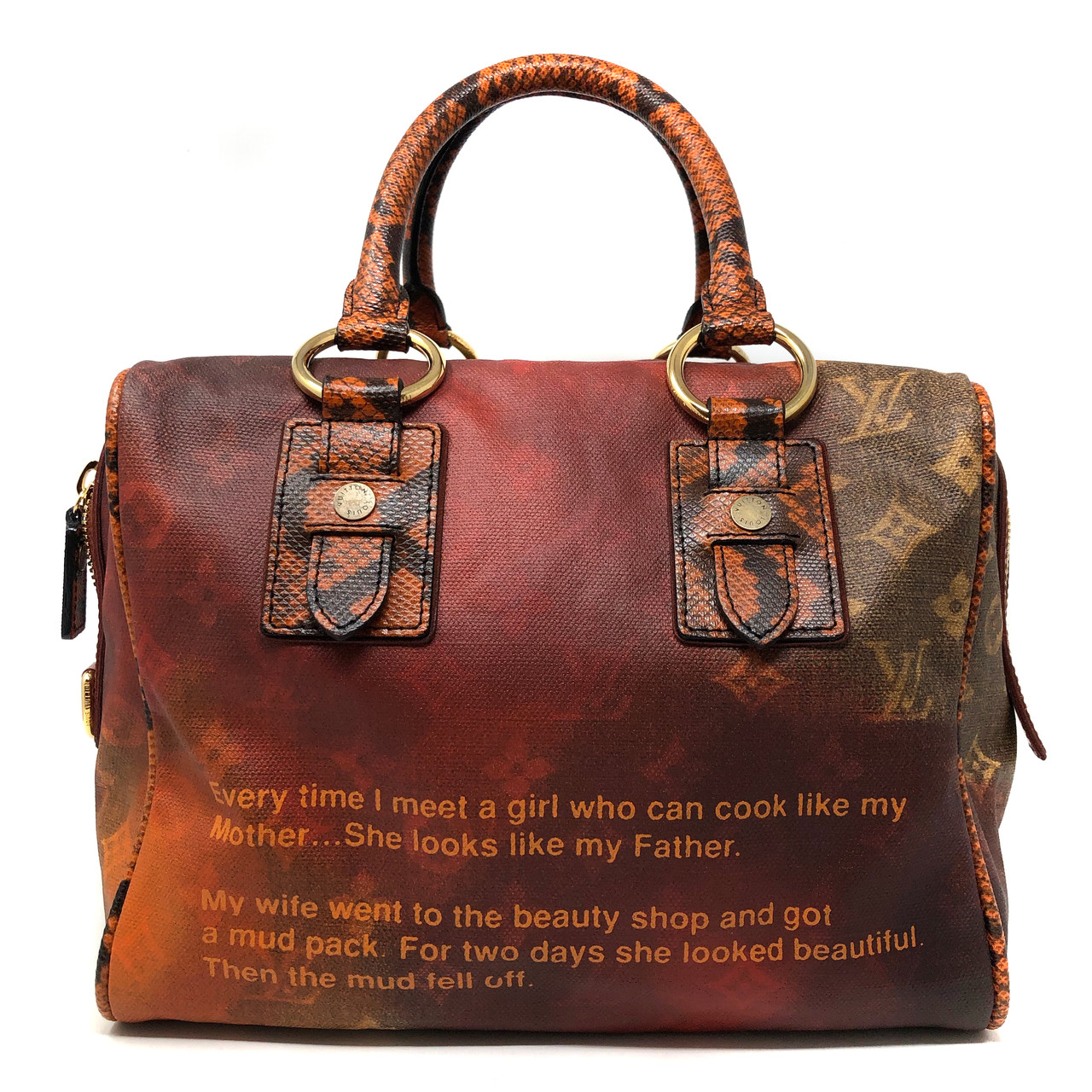 Louis Vuitton Mancrazy Handbag at Secondi Consignment