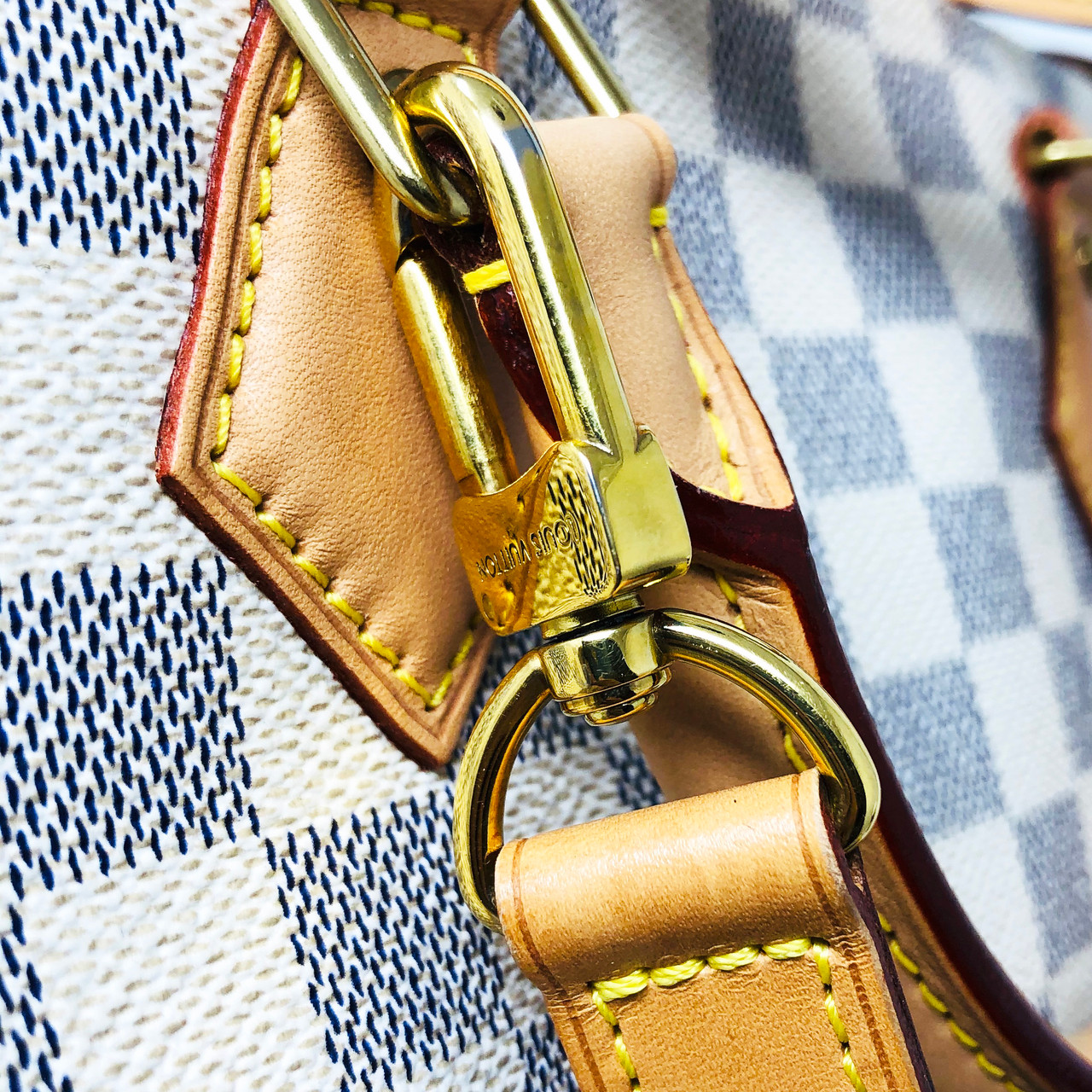 Louis Vuitton Damier Azur Speedy 35 at Secondi Consignment
