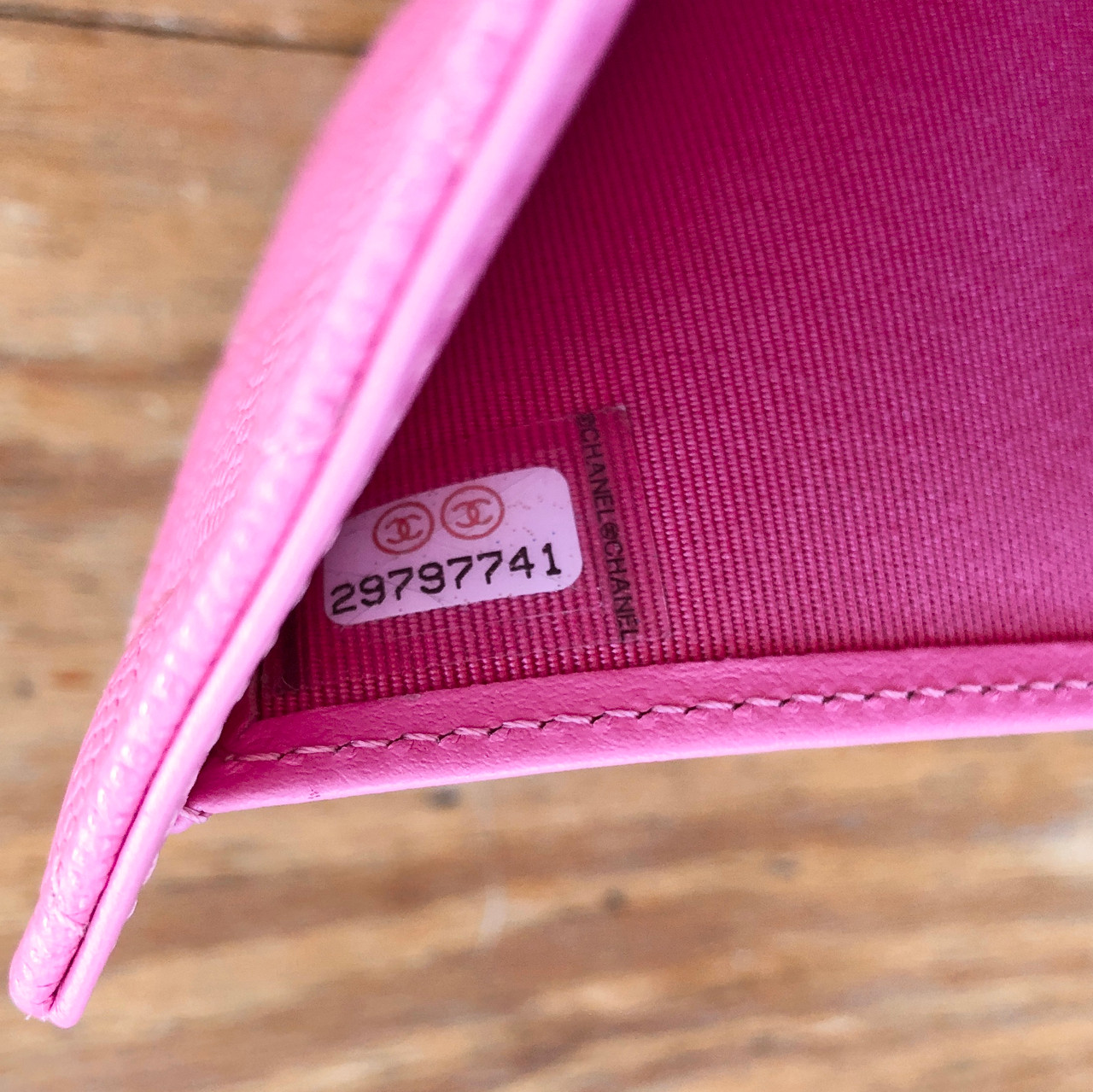 Chanel Pink Wallet at Secondi Consignment