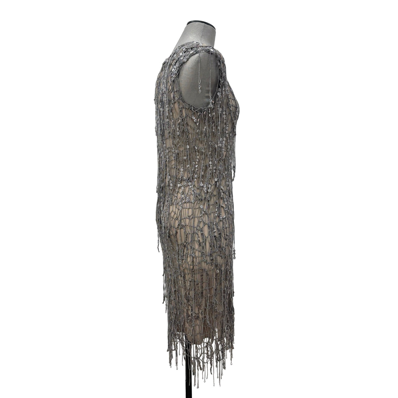 Brunello Cucinelli Glistening Embroidery Dress 2025 Spring