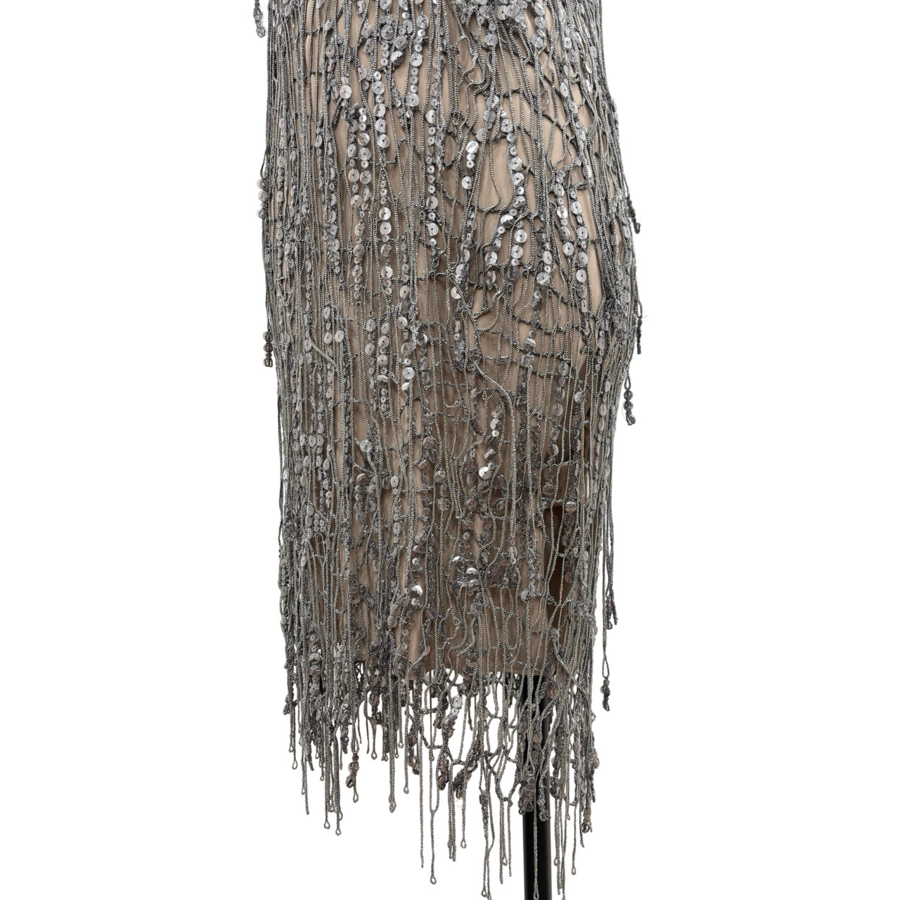 Brunello Cucinelli Glistening Embroidery Dress 2025 Spring