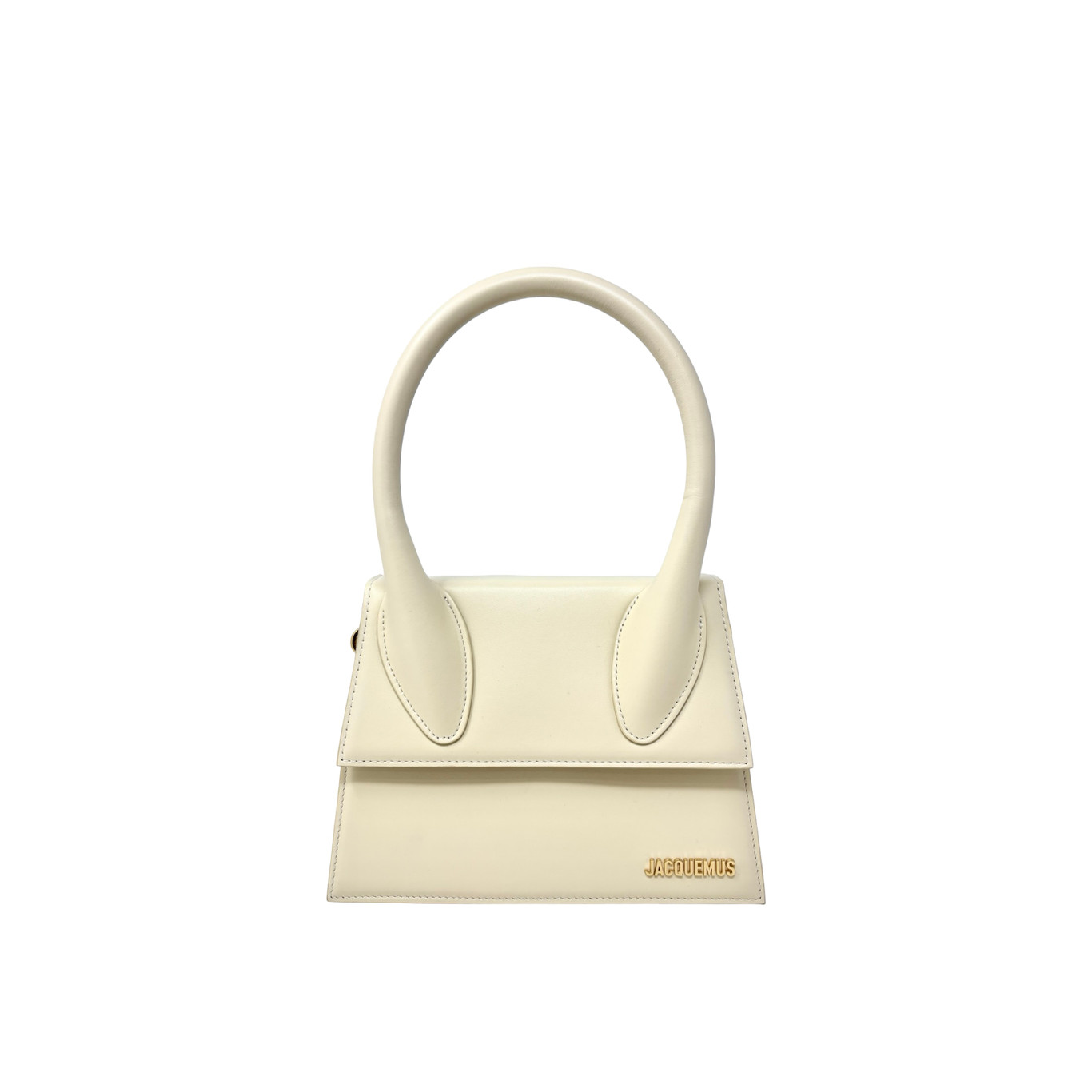 Jacquemus Cream La Grane Chiquito Handbag