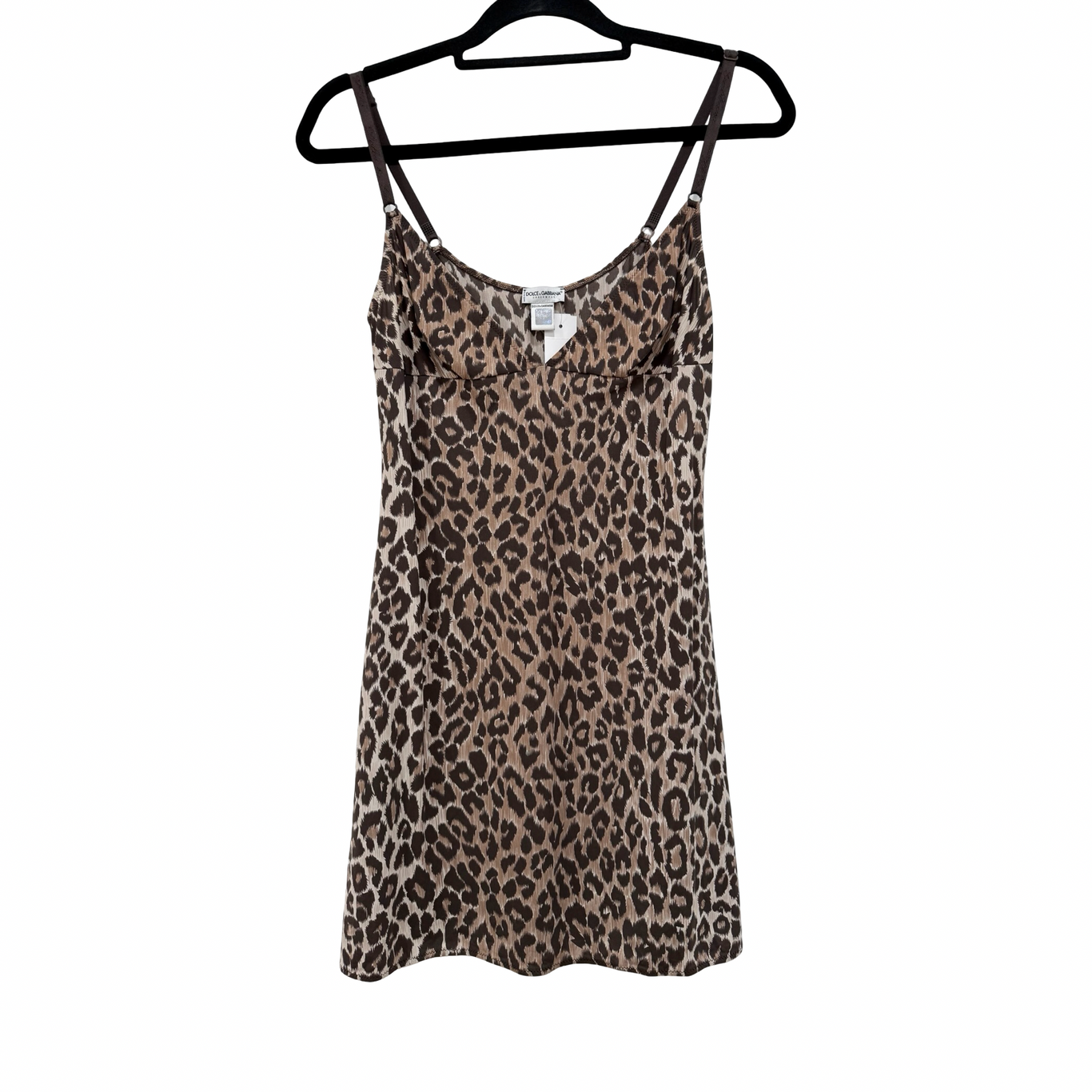 Dolce and Gabbana 90's style Cheeta Print Dress