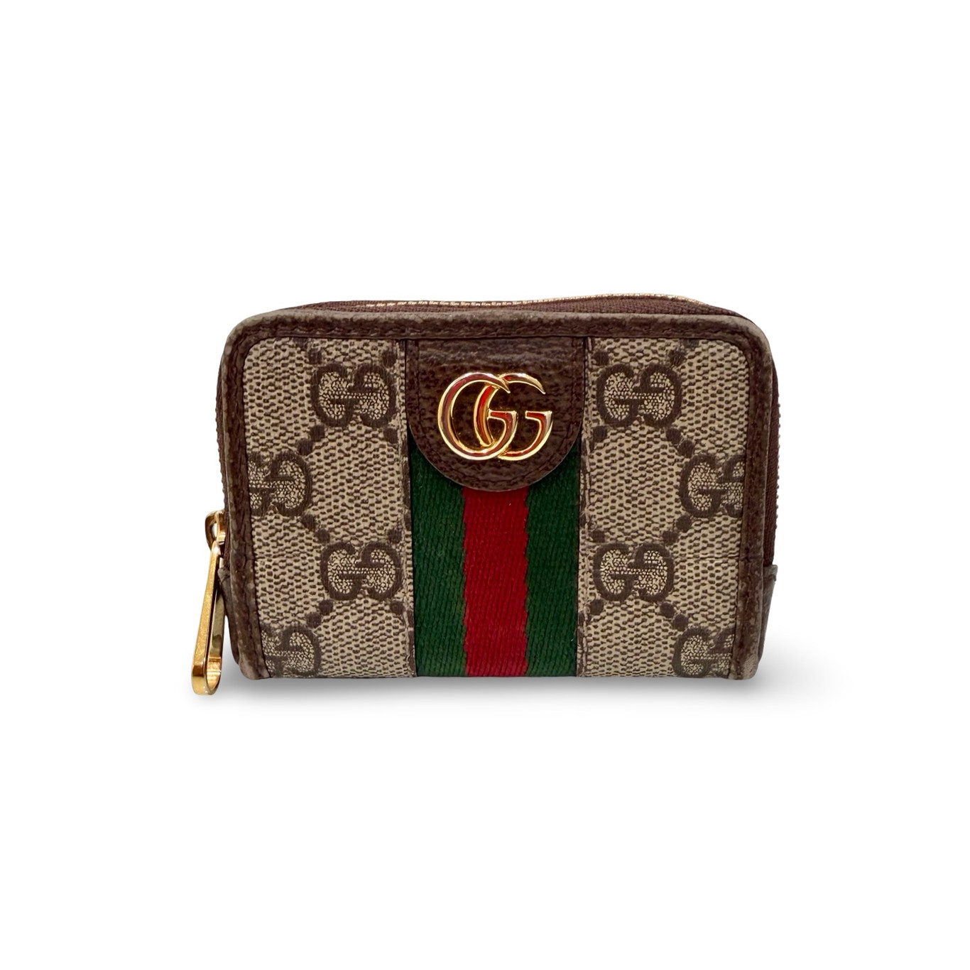 Gucci GG Supreme Monogram Web Ophidia Playing Cards Case