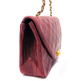 Chanel Burgundy Handbag Chanel Burgundy Handbag