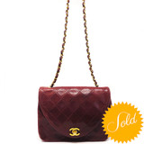 Chanel Burgundy Handbag Chanel Burgundy Handbag