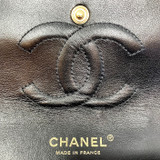 Chanel Black Caviar Flap Handbag