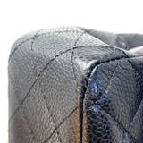 Chanel Black Caviar Flap Handbag