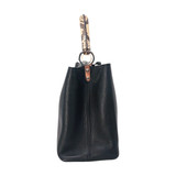 Louis Vuitton Black Capucines MM with Python Handle   Louis Vuitton Black Capucines MM with Python Handle