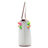 Louboutin White Cabata Tote