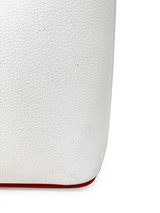 Louboutin White Cabata Tote