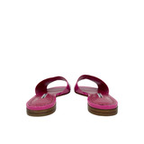 Manolo Blahnik Pink Patent Leather Slide