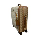Gucci Tan Monogram Suitcase