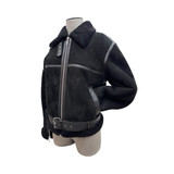 Toteme Aviator Shearling Jacket