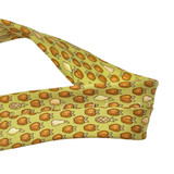 Hermes Green & Orange Apple Pattern