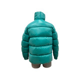 Moncler Teal Puffer Coat