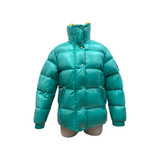 Moncler Teal Puffer Coat