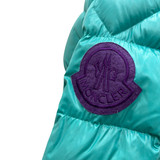 Moncler Teal Puffer Coat