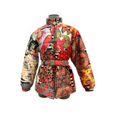 Moschino 1992 Fashoff Printed Puffer