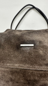Gucci Suede Handbag