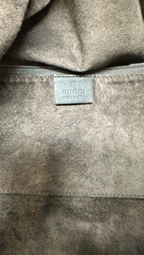 Gucci Suede Handbag