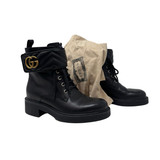Gucci Marmont Quilted Double G Boot