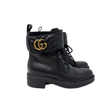 Gucci Marmont Quilted Double G Boot