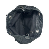 Chanel Black Iridescent Gabrielle Tote