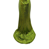 Custom Green Sequin Strapless Gown