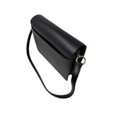 Hermes Black Roulis Purse