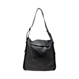 MCM Aren Leather Areb Hobo Bag