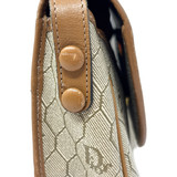 Christian Dior Honeycomb Canvas Shoulder Bag