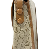 Christian Dior Honeycomb Canvas Shoulder Bag
